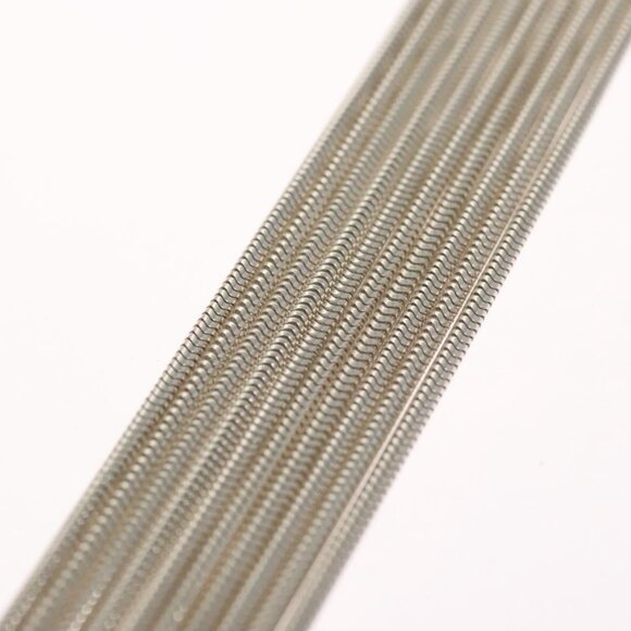 GUCCI Interlocking Bracelet Ag925 Silver Auth - Picture 7 of 14